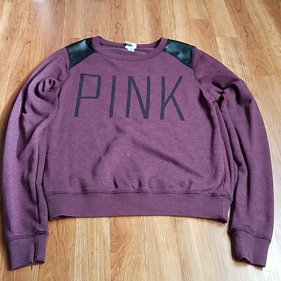 PINK Victoria's Secret Tops - Pink crew sweater